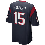 Men's Houston Texans Will Fuller Nike Navy Game Jersey