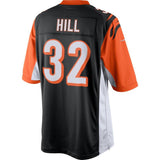 Men's Cincinnati Bengals Jeremy Hill Black Limited Jersey