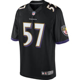 Men's Baltimore Ravens C.J. Mosley Black Limited Jersey