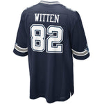 Men's Dallas Cowboys Jason Witten Navy Blue Team Color Game Jersey