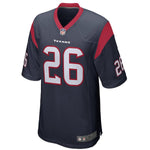 Men's Houston Texans Lamar Miller Nike Navy Game Jersey