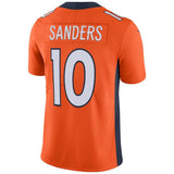 Men's Denver Broncos Emmanuel Sanders Orange Vapor Untouchable Limited Player Jersey