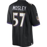 Men's Baltimore Ravens C.J. Mosley Black Limited Jersey