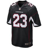 Men's Arizona Cardinals Adrian Peterson Black Game Jersey