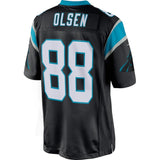 Men's Carolina Panthers Greg Olsen Black Limited Jersey