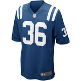 Men's Indianapolis Colts Dan Herron Royal Blue Game Jersey