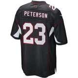 Men's Arizona Cardinals Adrian Peterson Black Game Jersey