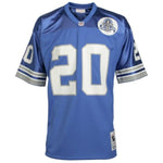 Mens Detroit Lions Barry Sanders Mitchell & Ness Honolulu Blue Retired Player Vintage Jersey