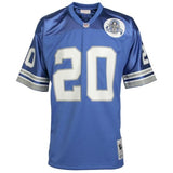 Mens Detroit Lions Barry Sanders Mitchell & Ness Honolulu Blue Retired Player Vintage Jersey