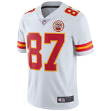 Men's Kansas City Chiefs Travis Kelce  White Vapor Untouchable Limited Player Jersey