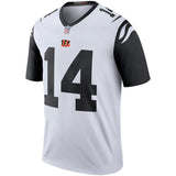 Men's Cincinnati Bengals Andy Dalton White Color Rush Legend Jersey