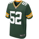 Mens Green Bay Packers Clay Matthews Green Elite Jersey