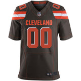 Men's Cleveland Browns Brown Elite Custom Jersey