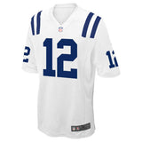 Mens Indianapolis Colts  Andrew Luck White Game Jersey
