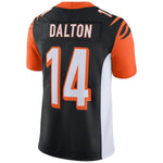 Men's Cincinnati Bengals Andy Dalton Black Vapor Untouchable Limited Player Jersey