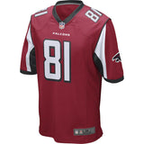 Men's Atlanta Falcons Taylor Gabriel Red Game Jersey