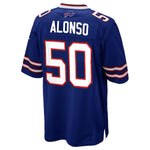 Mens Buffalo Bills Kiko Alonso Royal Blue Game Jersey