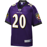 Men's Baltimore Ravens Ed Reed NFL Pro Line Purple Retired Team Player Jersey