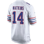 Mens Buffalo Bills Sammy Watkins White Alternate Game Jersey