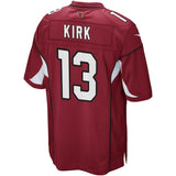 Men's Arizona Cardinals Christian Kirk Black 2018 NFL Draft Pick Game Jersey