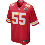 Men's Kansas City Chiefs Dee Ford Red Game Jersey