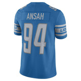 Men's Detroit Lions Ezekiel Ansah Blue 2017 Vapor Untouchable Limited Player Jersey