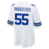 Men's Dallas Cowboys Leighton Vander Esch White Game Jersey