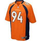 Mens Denver Broncos Demarcus Ware Orange Game Jersey