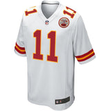 Mens Kansas City Chiefs Alex Smith White Game Jersey