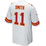 Mens Kansas City Chiefs Alex Smith White Game Jersey