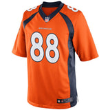 Men's Denver Broncos Demaryius Thomas Orange Team Color Limited Jersey