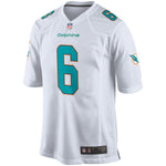 Men's Miami Dolphins Jay Cutler White Game Jersey