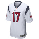 Men's Houston Texans Brock Osweiler White Game Jersey