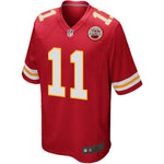 Mens Kansas City Chiefs Alex Smith Red Game Jersey