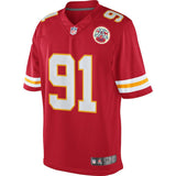 Men's Kansas City Chiefs Tamba Hali Red Team Color Limited Jersey