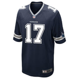 Men's Dallas Cowboys Allen Hurns Navy Game Jersey