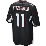 Mens Arizona Cardinals Larry Fitzgerald Black Alternate Game Jersey