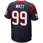 Mens Houston Texans JJ Watt  Navy Blue Elite Jersey