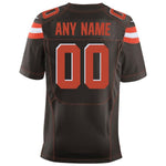 Men's Cleveland Browns Brown Elite Custom Jersey