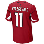 Mens Arizona Cardinals Larry Fitzgerald Cardinal Elite Jersey