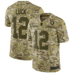 Men's Indianapolis Colts Andrew Luck Camo Salute to Service Limited Jersey