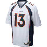 Men's Denver Broncos Trevor Siemian Nike White Game Jersey