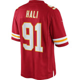 Men's Kansas City Chiefs Tamba Hali Red Team Color Limited Jersey