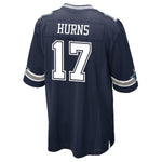 Men's Dallas Cowboys Allen Hurns Navy Game Jersey