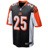 Mens Cincinnati Bengals Giovani Bernard Black Game Jersey