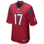 Men's Houston Texans Brock Osweiler Red Game Jersey