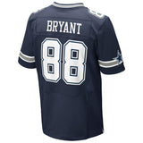 Mens Dallas Cowboys Dez Bryant  Navy Blue Elite Jersey