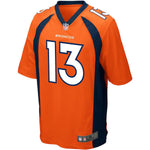 Men's Denver Broncos Trevor Siemian Orange Game Jersey