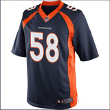 Men's Denver Broncos Von Miller Navy Blue Alternate Limited Jersey