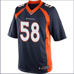 Men's Denver Broncos Von Miller Navy Vapor Untouchable Limited Player Jersey